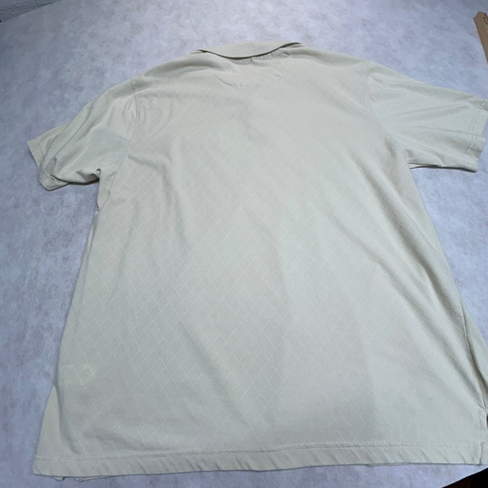Arrow Polo Shirt Diamond Pattern Short Sleeve Casual Everyday Mens L - Picture 2 of 6